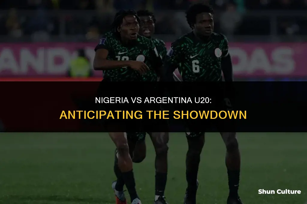 when is nigeria vs argentina u20