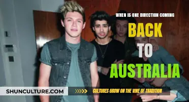 One Direction's Australian Return: When and Where?