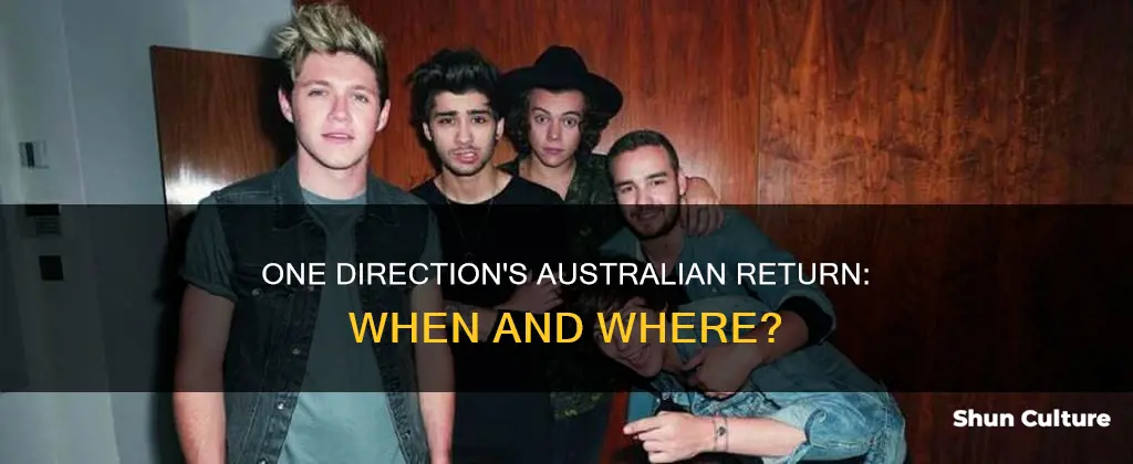when is one direction coming back to australia