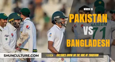 Pakistan vs Bangladesh: Upcoming Match Dates and Key Details Revealed