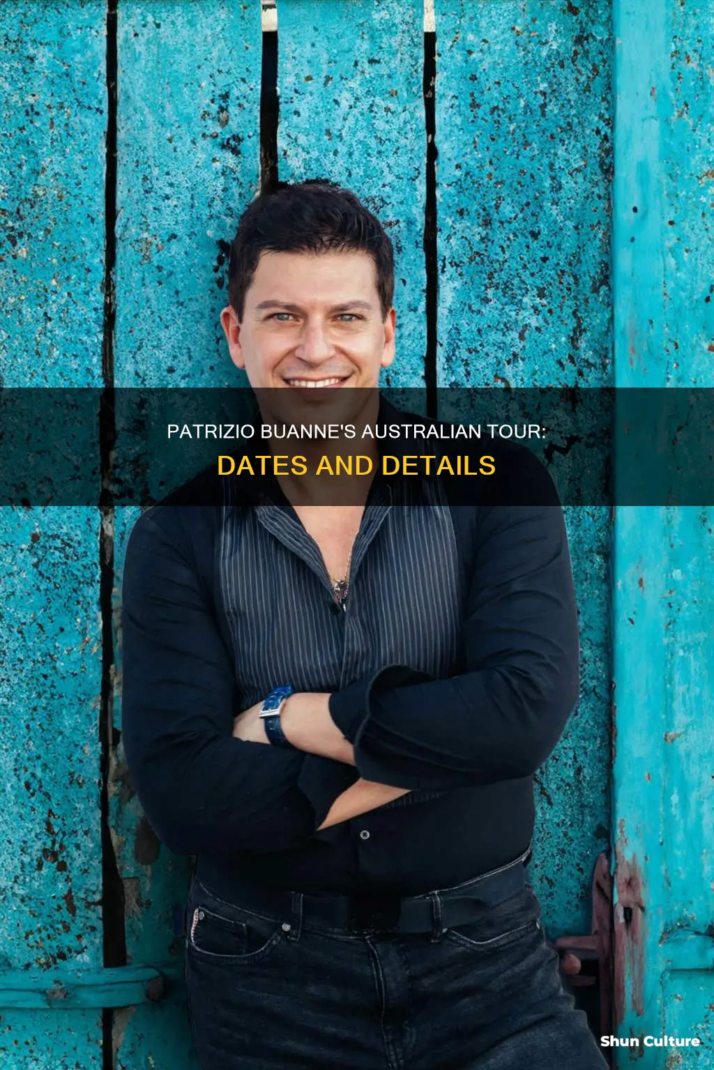 when is patrizio buanne coming to australia