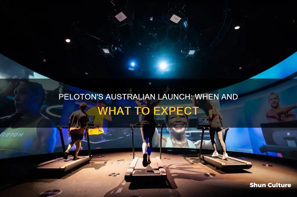when is peloton coming to australia