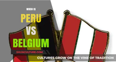 Peru vs Belgium: Date and Time for Highly Anticipated Match