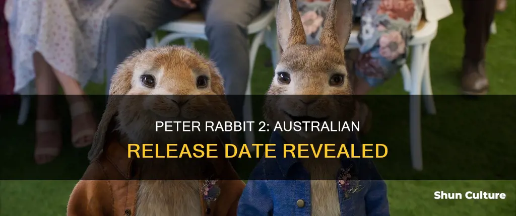 when is peter rabbit 2 coming out in australia