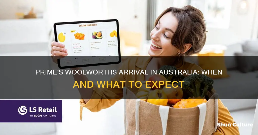 when is prime coming to australia woolworths