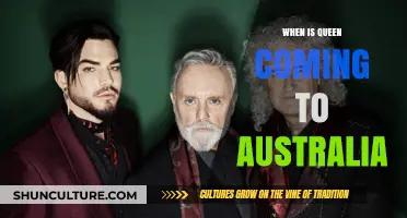 Queen's Australian Tour: When and Where?
