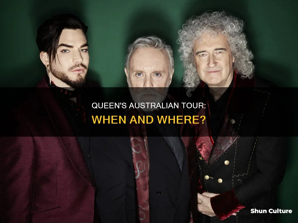 when is queen coming to australia