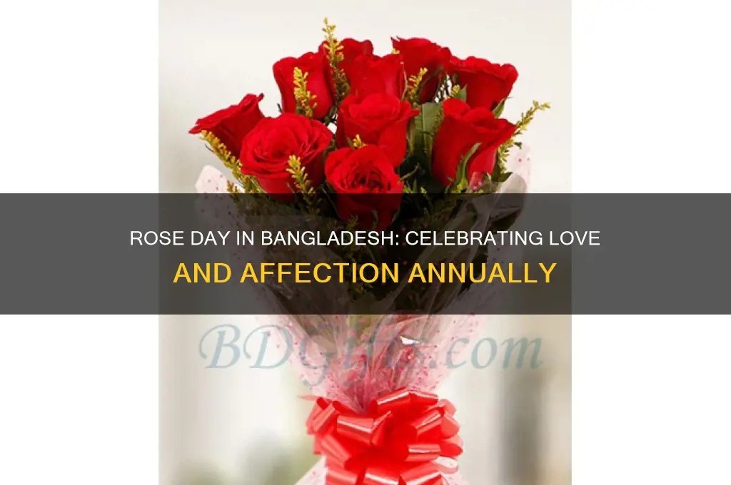 when is rose day in bangladesh