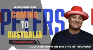Russell Peters' Australian Tour: Dates and Details