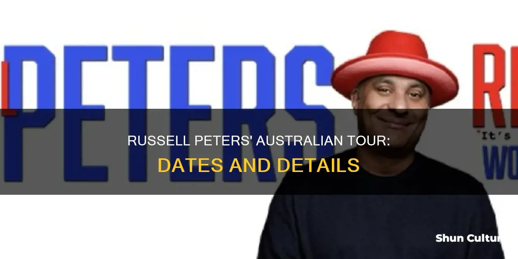 when is russell peters coming to australia