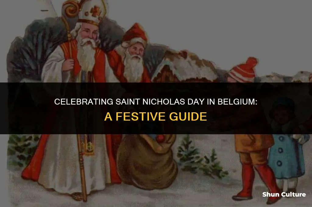 when is saint nicholas day in belgium