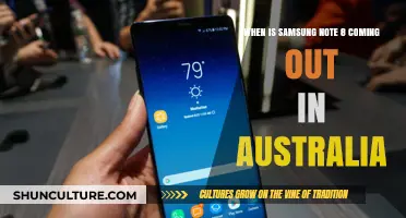 Samsung Note 8: Australian Release Date Revealed