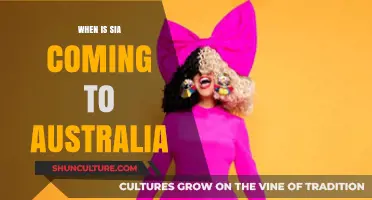 Sia's Australian Tour: When and Where?