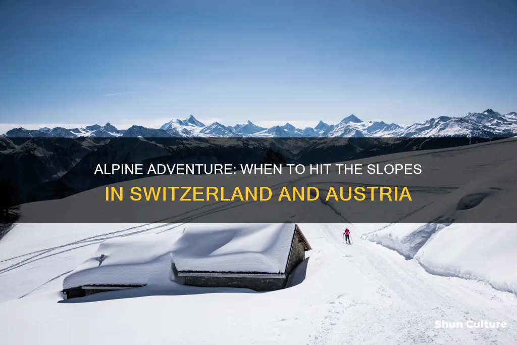 when is ski season in switzerland and austria