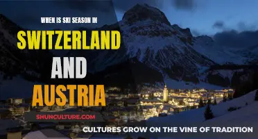 Ski Season in Switzerland and Austria: Dates and Details