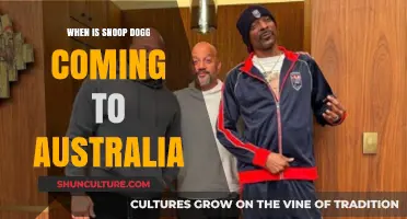 Snoop Dogg's Australian Tour Dates Revealed