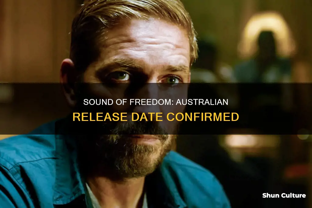 when is sound of freedom coming out in australia