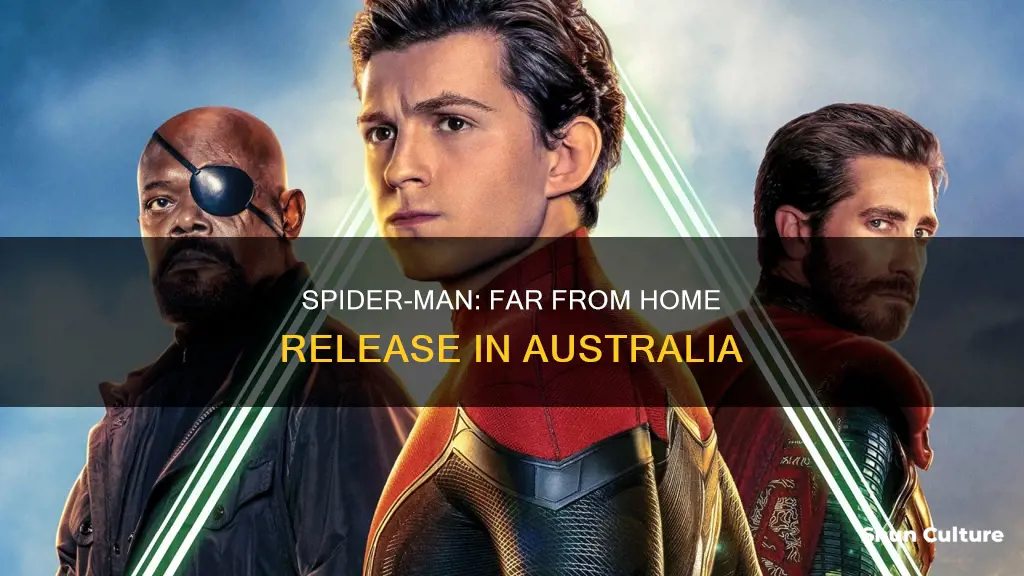 when is spider man far from home release in australia