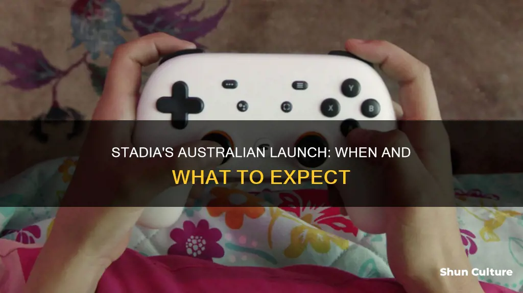 when is stadia coming to australia