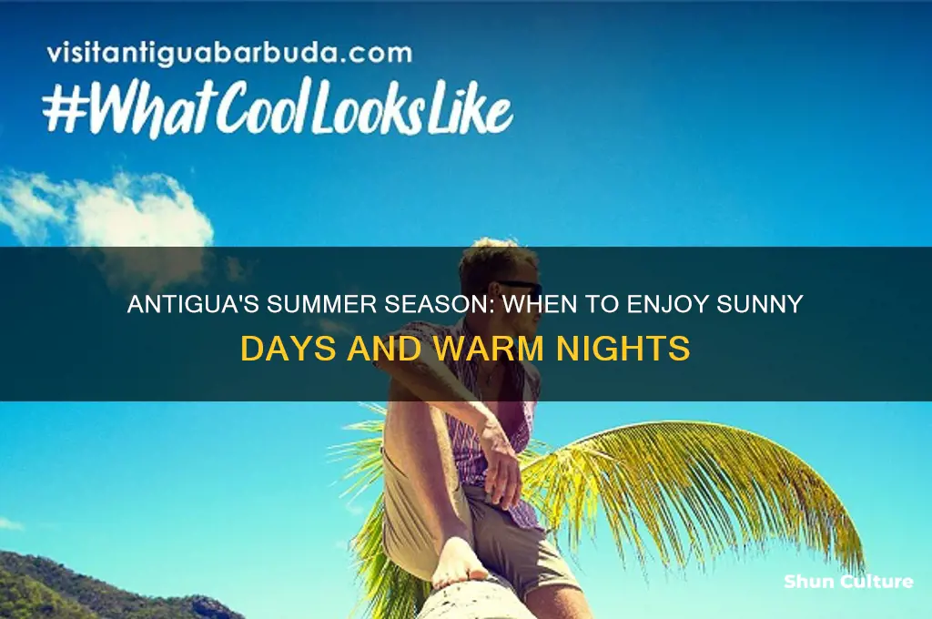 when is summer in antigua