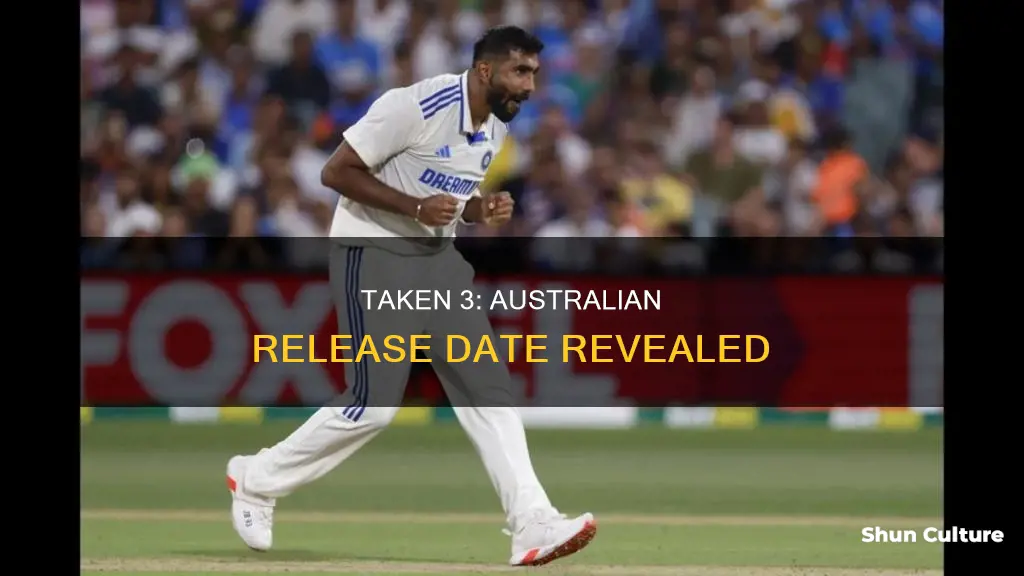 when is taken 3 coming out in australia
