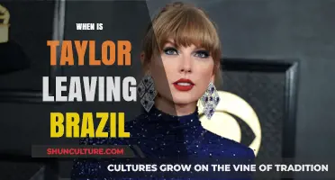 Taylor's Brazil Departure: When Will She Leave the Country?