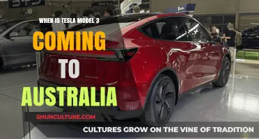 Tesla Model 3: Australian Arrival Date Revealed