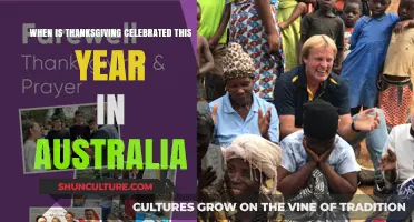 Thanksgiving in Australia: Date and Celebration Details for This Year