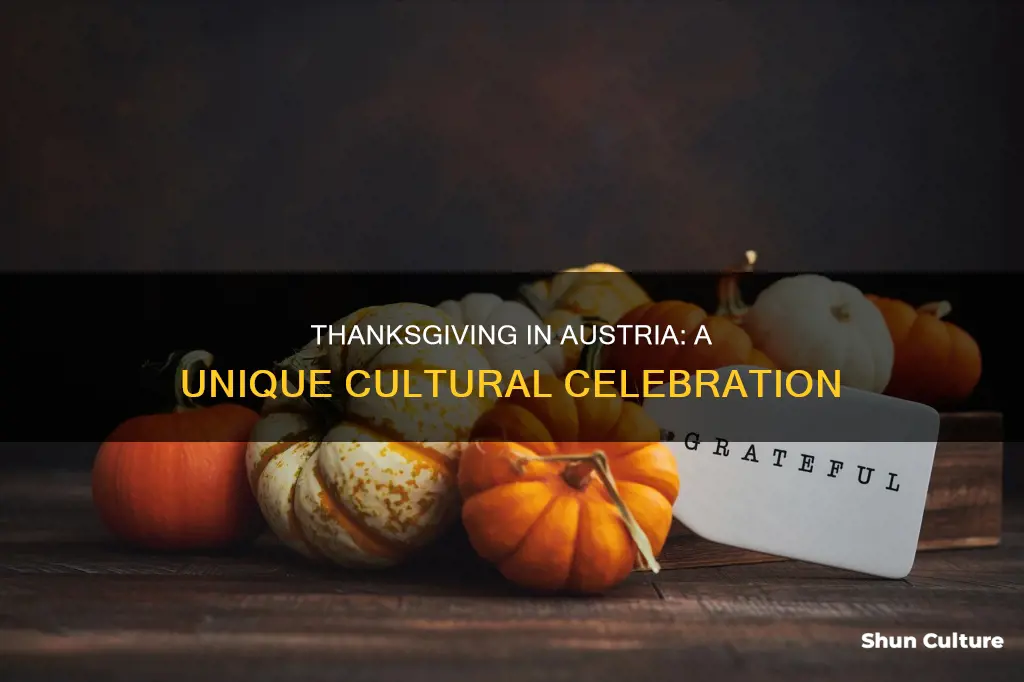 when is thanksgiving in austria