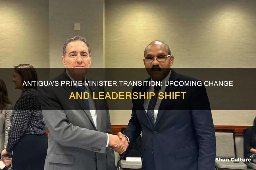 when is the antiguan prime minister change