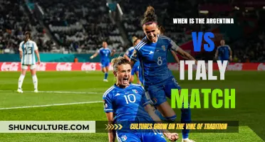 Argentina vs Italy Match: Date, Time, and Where to Watch