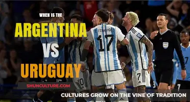 Argentina vs Uruguay: Date and Time Revealed for Highly Anticipated Match
