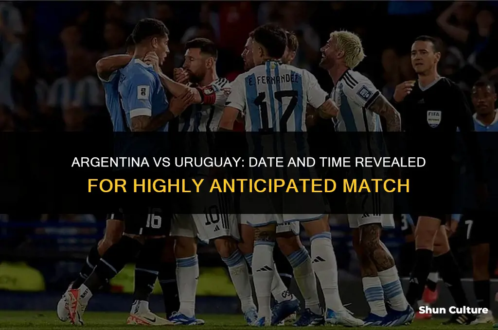 when is the argentina vs uruguay