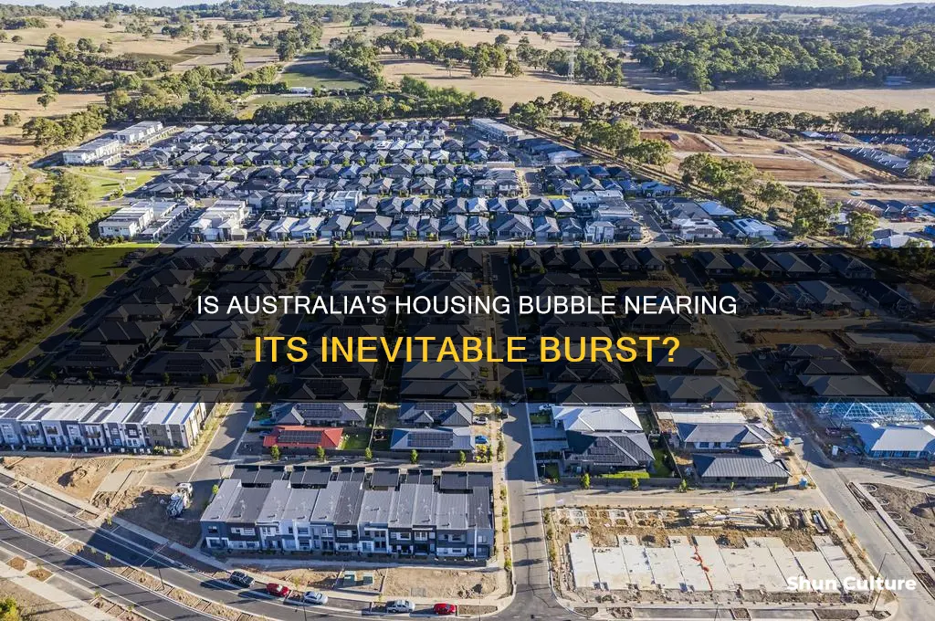 when is the australian housing bubble going to burst