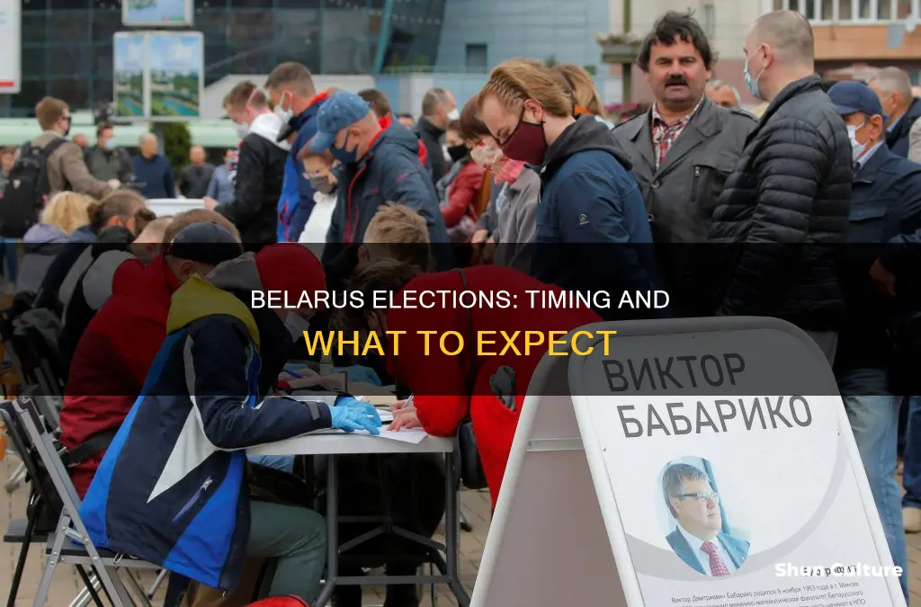 when is the belarus election