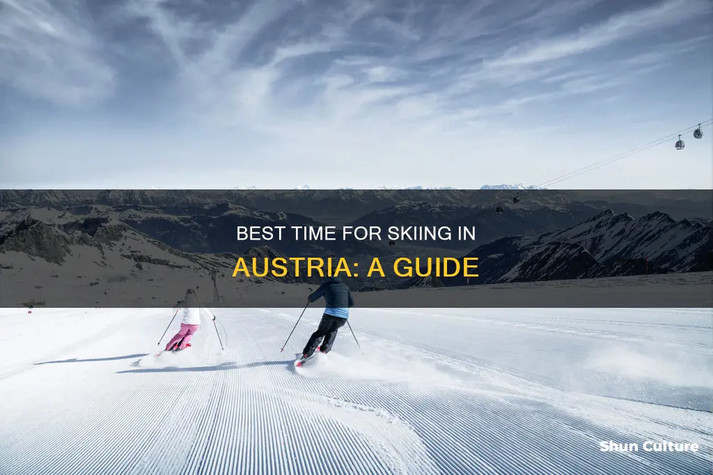 when is the best time to go skiing in austria