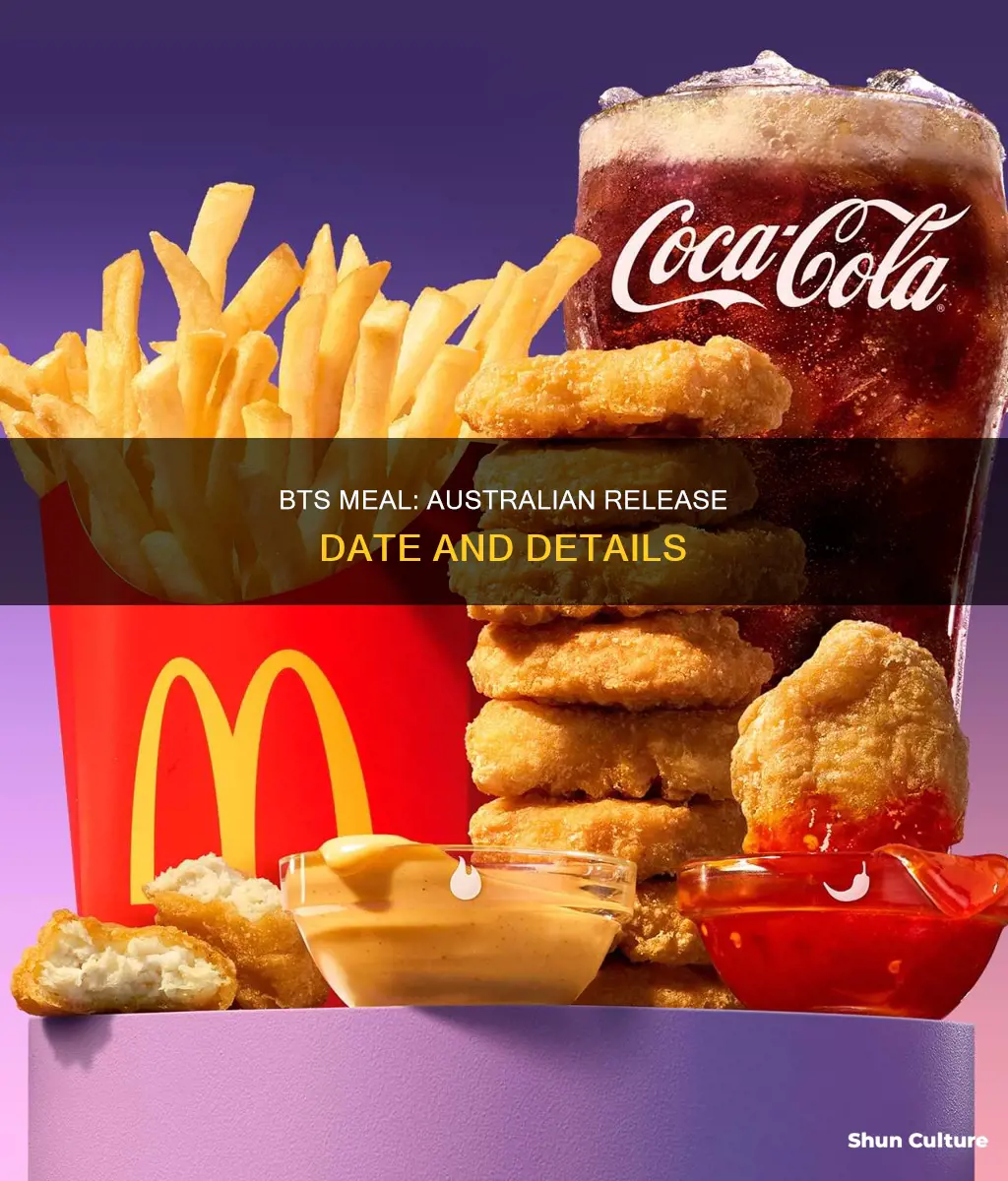 when is the bts meal coming out in australia