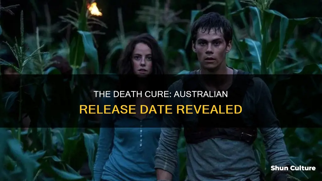 when is the death cure coming out in australia