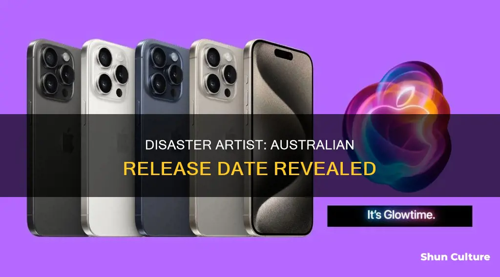 when is the disaster artist coming out in australia
