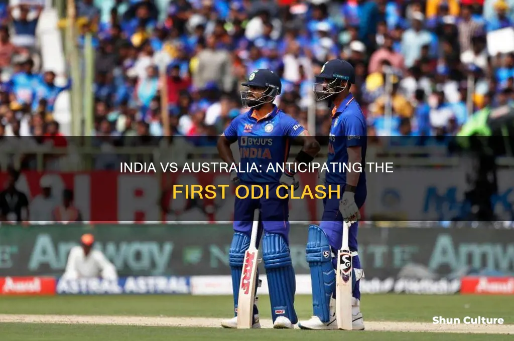 when is the first odi between india and australia