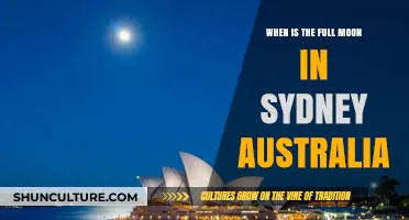Sydney's Full Moon Dates: A Guide to Lunar Nights Down Under
