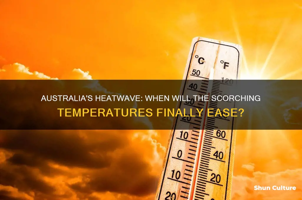 when is the heatwave going to end in australia