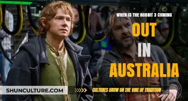 The Hobbit's Final Chapter: Australian Release Date