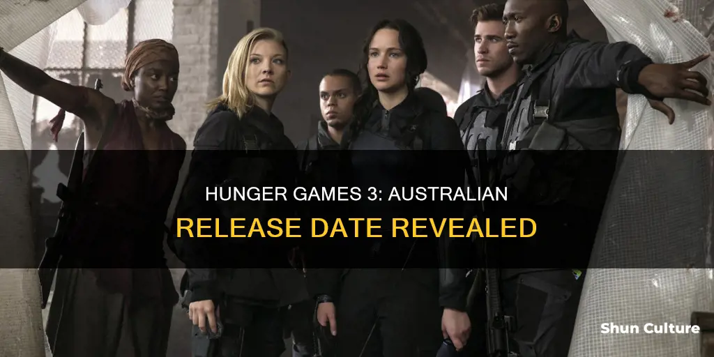 when is the hunger games 3 coming out in australia
