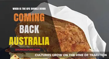 KFC Double Down: When Will Australia See Its Return?