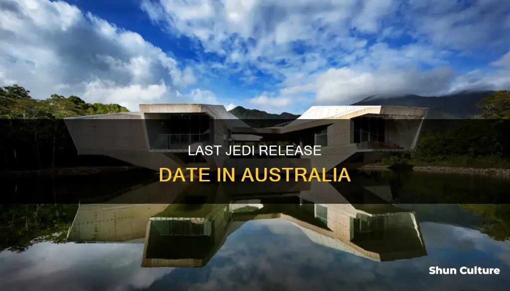 when is the last jedi coming out in australia