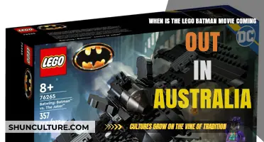 Batman Lego Movie Release Date in Australia