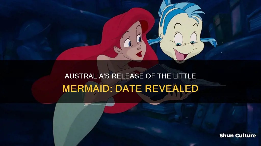 when is the little mermaid coming out in australia