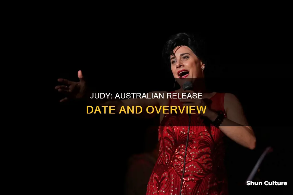 when is the movie judy coming out in australia