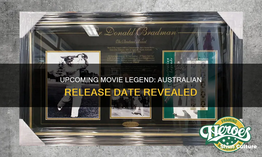 when is the movie legend coming out in australia